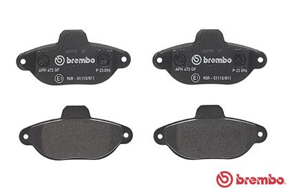 A.B.S. P 23 096 BREMBO Bremsbelagsatz, Scheibenbremse